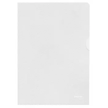 Esselte Premium A5-Mappe, Projektmappe, A5, Polypropylen (PP), Transparent, Hochformat, 40 Blatt