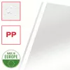 Esselte Pocket 75my A4, 210 x 297 mm (A4), Transparent, Polypropylene (PP), Hochformat, Oben, 0.075 mm