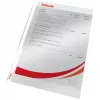Esselte Pocket 75my A4, 210 x 297 mm (A4), Transparent, Polypropylene (PP), Hochformat, Oben, 0.075 mm