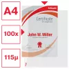 Esselte Premium A4 Klarsichthülle oben und links offen, 30 % Pre-Consumer-Recycling-Kunststoff
