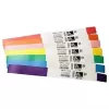 Zebra Z-Band UltraSoft Lila, Weiß Krankenhausarmband