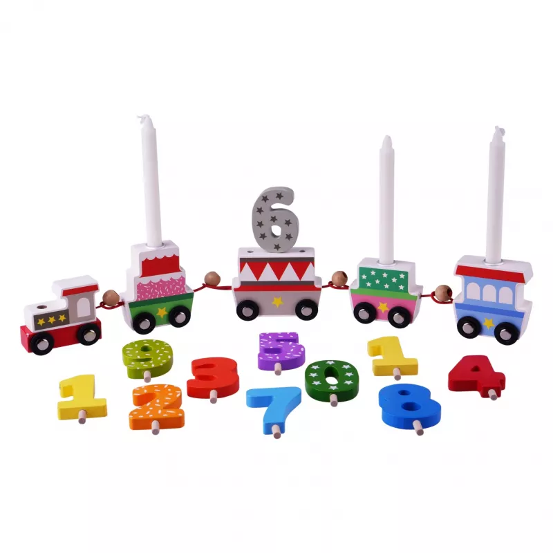 Barbo Toys 6098 Party-Spiel/Spielzeug Geburtstagszug