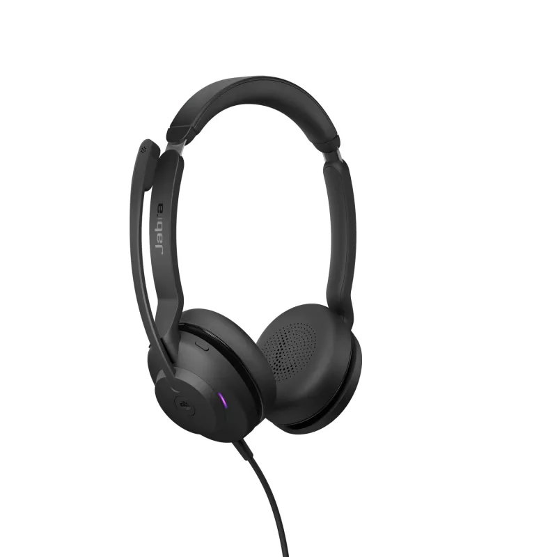 Jabra Evolve2 30 USB-C, MS Stereo, Kabelgebunden, Büro/Callcenter, 20 – 20000 Hz, 125 g, Headset, Schwarz