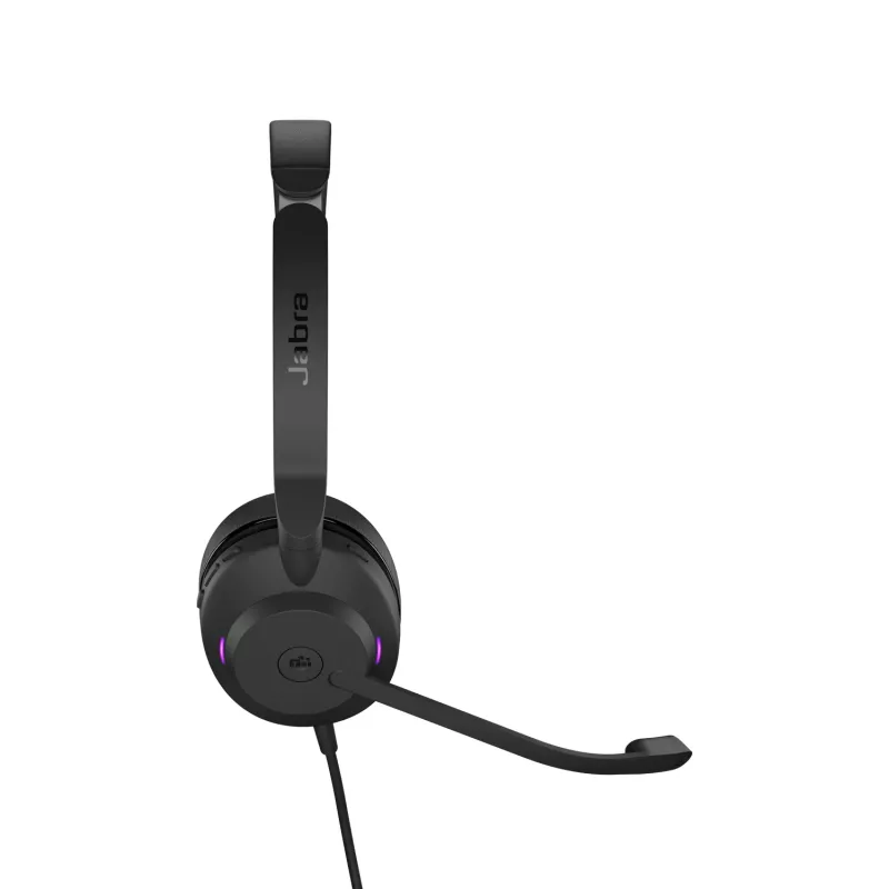 Jabra Evolve2 30 USB-C, MS Stereo, Kabelgebunden, Büro/Callcenter, 20 – 20000 Hz, 125 g, Headset, Schwarz