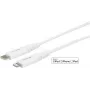 eSTUFF ES602101 Lightning-Kabel 1 m Weiß