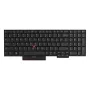 Tastatur für Lenovo ThinkPad T580/P52s — 01HX288 US International, hintergrundbeleuchtet, schwarz