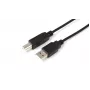 USB2.0 A-B 1,8 m M-M, Schwarz
