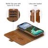Wallet-Hülle dbramante1928 Lynge für iPhone 13 Pro Max – Tan, 3 Kartenfächer, 6,7-Zoll-Bildschirm