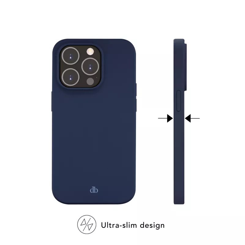 Handyhülle dbramante1928 Monaco für iPhone 13 Pro Max – Pacific Blue, passend für 6,7 Zoll