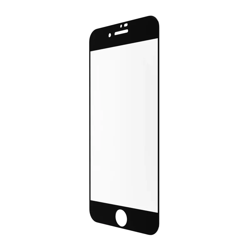 dbramante1928 Eco-Shield - iPhone SE - Schwarzer Rand, Apple, iPhone SE, Staubresistent, Kratzresistent, Schwarz, Transparent, 1 Stück