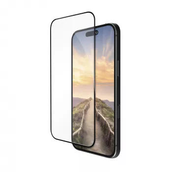 dbramante1928 Eco-shield Displayschutzfolie, iPhone 17 / 16 Pro, schwarzer Rahmen