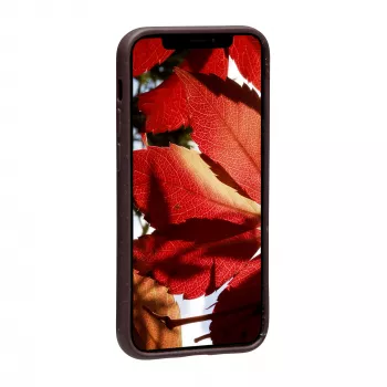 Abdeckung dbramante1928 Barcelona iPhone 12 mini 5,4″ Dark Chocolate