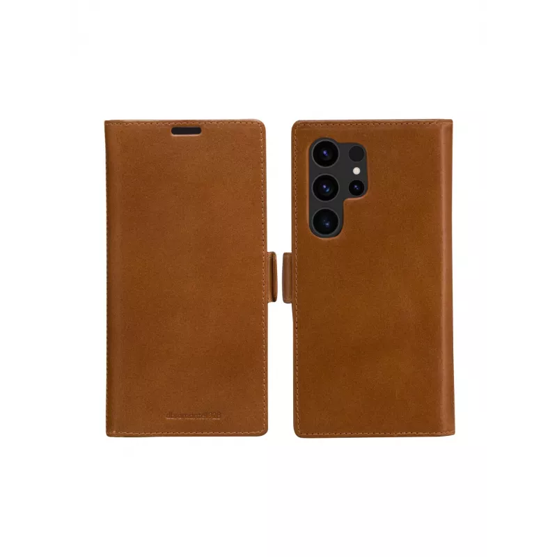 Wallet Case dbramante1928 Lynge für Samsung Galaxy S24 Ultra — Leder, Tan, 6,8 Zoll