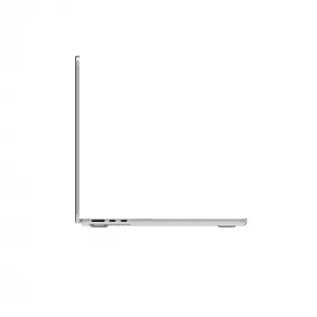Abdeckung für MacBook Air 13 Zoll (M2/M3) von d bramante — Iceland Clear, passend für 33 cm Bildschirm, 226 g