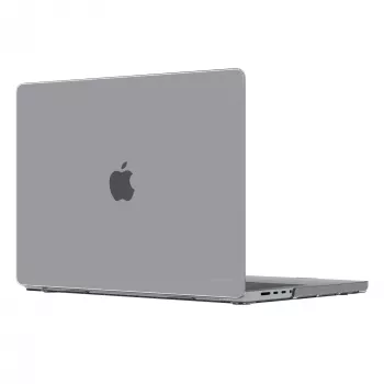 Abdeckung für MacBook Pro 16 Zoll (M4 2024 / M3 2023) von d bramante — Iceland Clear, passend für 40,6 cm Bildschirm, 348 g