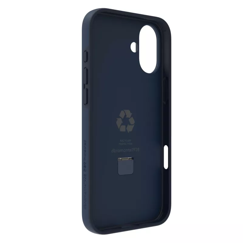 dbramante1928 Iceland Ultra D3O MS Kick - iPhone 16 Plus - Blaue Robuste Hülle
