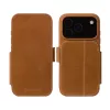 dbramante1928 Copenhagen genarbte Leder-Flipcase für iPhone 17 Pro Max, tan