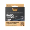 PanzerGlass Bang On MagSafe-Kompatibilitätsring für iPhone 12/13/14/15, Transparent