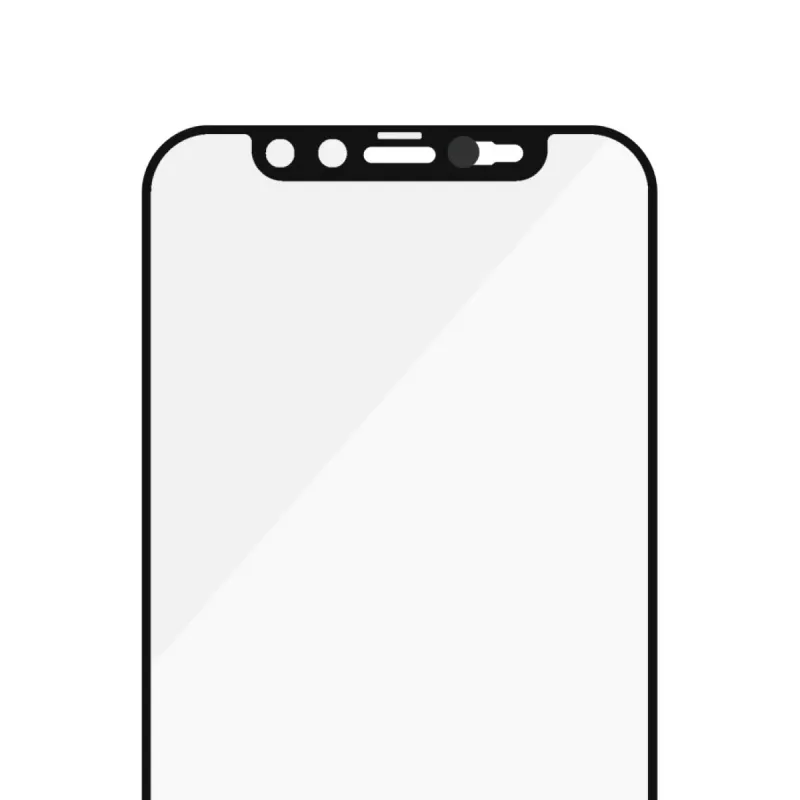 PanzerGlass CamSlider Displayschutz für Apple iPhone 12 / 12 Pro — Randloses gehärtetes Glas, Transparent, 6,1 Zoll