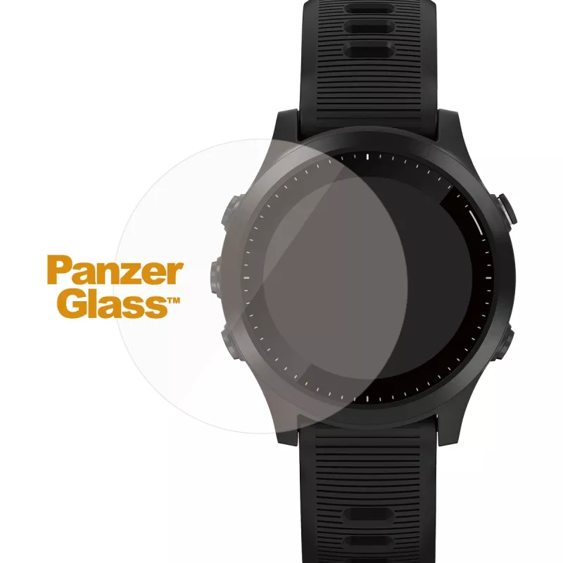 Bildschirmschutz PanzerGlass SmartWatch 34mm — gehärtetes Glas 34×34×0,51 mm, transparent