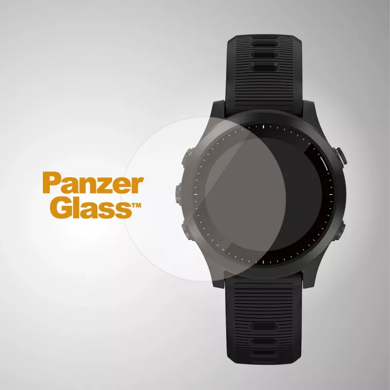 Bildschirmschutz PanzerGlass SmartWatch 34mm — gehärtetes Glas 34×34×0,51 mm, transparent