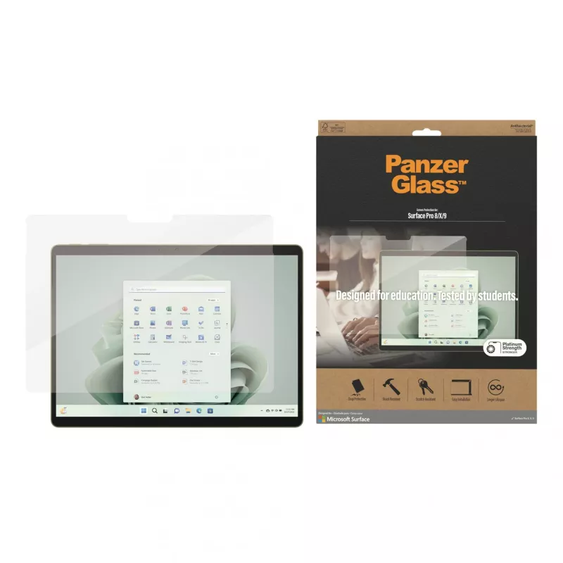 PanzerGlass 6262 Tablet-Bildschirmschutzfolie Klare Bildschirmschutzfolie Microsoft 1 Stück