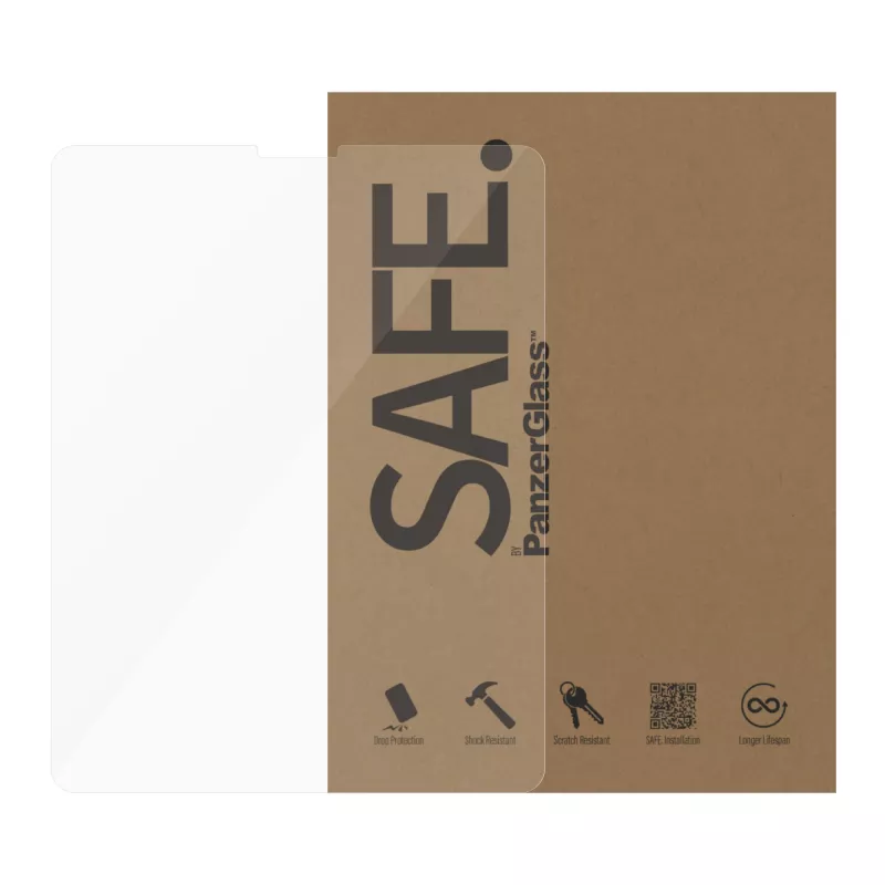 PanzerGlass SAFE. by ® Displayschutz iPad Pro 12.9'' (2018, 2020-2022) | Ultra-Wide Fit | Großpackung