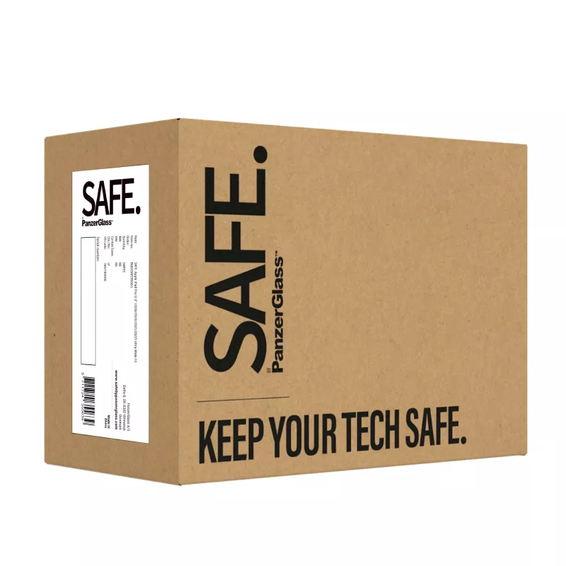 PanzerGlass SAFE. by ® Displayschutz iPad Pro 12.9'' (2018, 2020-2022) | Ultra-Wide Fit | Großpackung