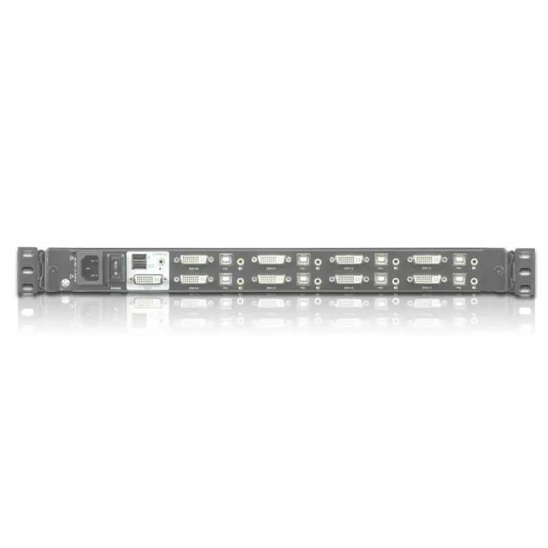 ATEN CL6708MW KVM-Switch Rack-Montage Schwarz