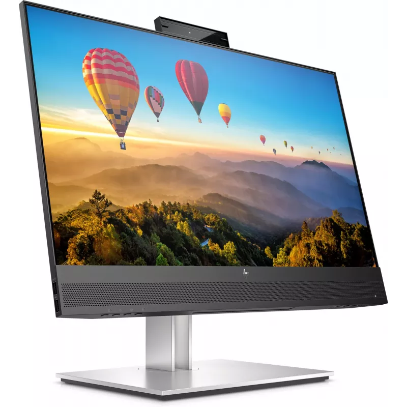 HP E24m G4 FHD USB-C Conferencing Monitor Computermonitor 60,5 cm (23,8″) 1920 x 1080 Pixel Full HD Schwarz, Silber