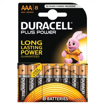 Duracell MN2400B8 Haushaltsbatterie Einwegbatterie AAA Alkaline