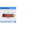 Monitor HP E45c G5 45 Zoll Curved Display LCD DQHD Auflösung