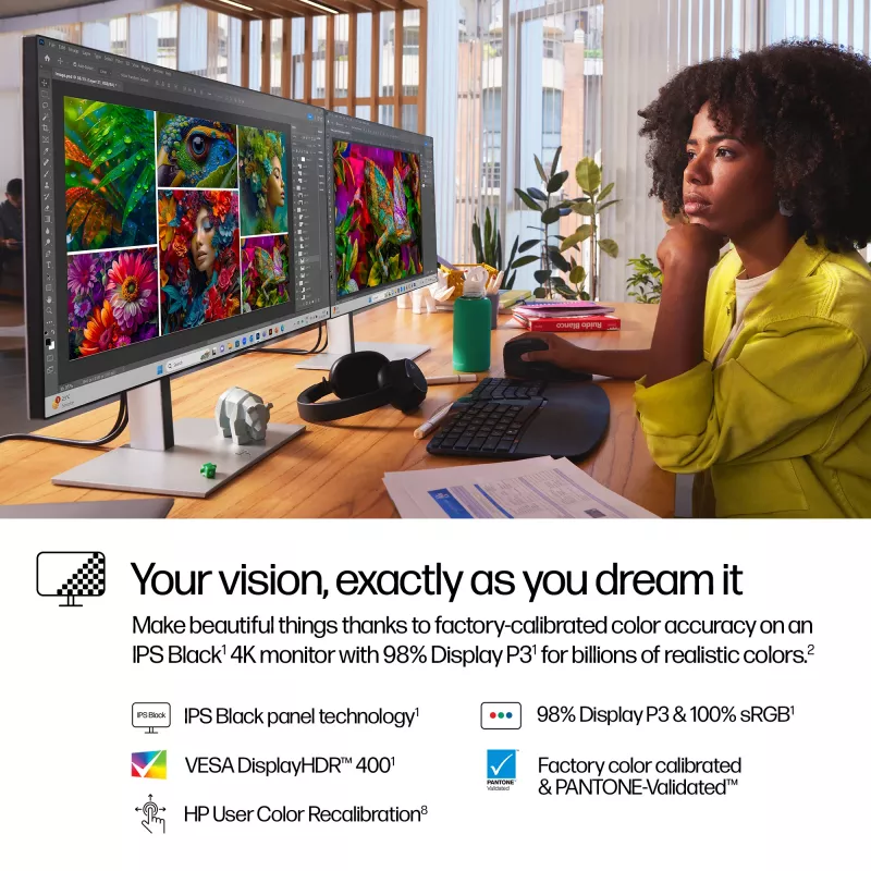 HP Series 7 Pro 27 Zoll 4K Thunderbolt 4 Monitor – 727pk