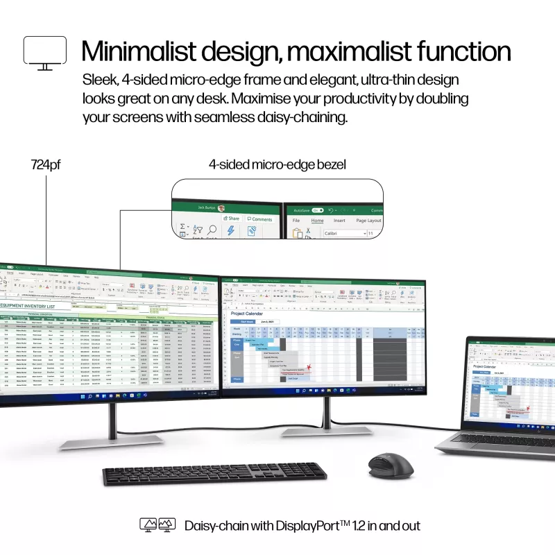 Monitor HP Series 7 Pro 60,5 cm (23,8 Zoll) FHD-Display 1920 x 1080