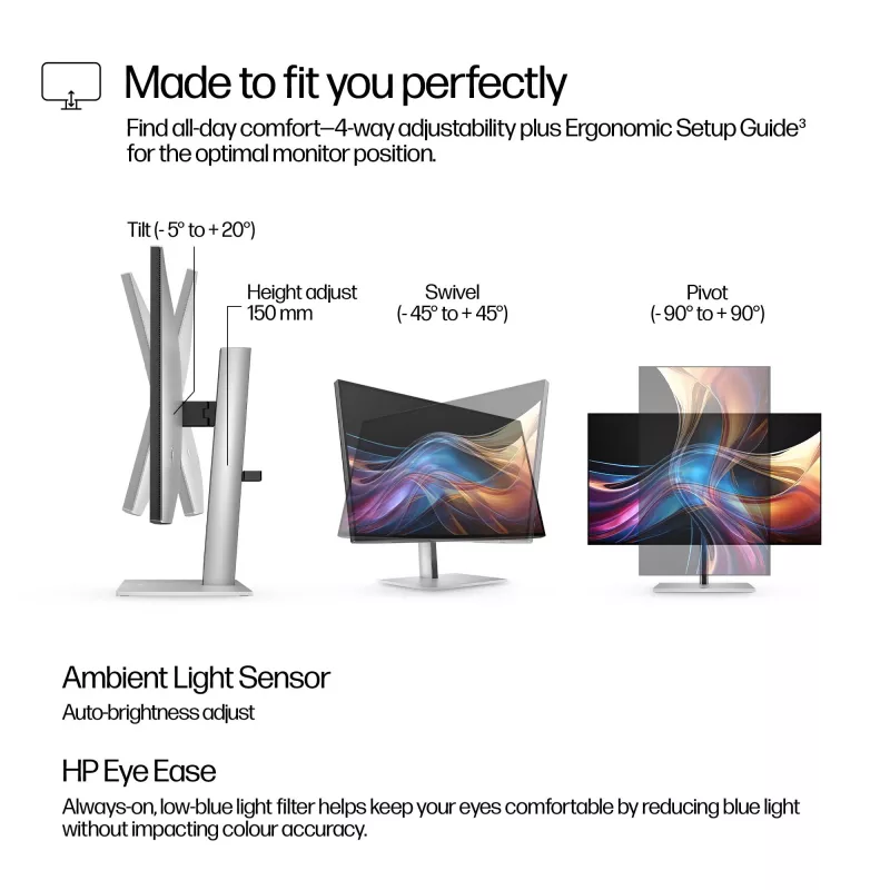 Monitor HP Series 7 Pro 27 Zoll QHD LCD 2560 x 1440