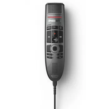 Mikrofon Philips SpeechMike Premium Touch Schwarz Unidirektional USB Kabelgebunden -37 dB
