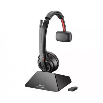 HP Poly Savi 8210 monaural DECT 1880-1900 MHz Top + Ladestation
