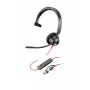 HP Poly Blackwire 3310 Microsoft Teams Certified Headset +USB-C/A Adapter TAA