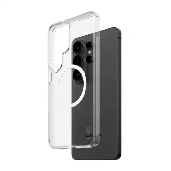 Handyhülle PanzerGlass CARE™ by Urban Explorer — Transparente Hülle mit White Qi für Samsung Galaxy S26 Ultra