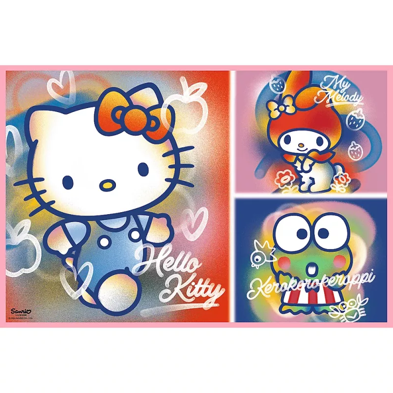 Trefl Puzzle 2x200 Teile, Hello Kitty und Freunde (13336)