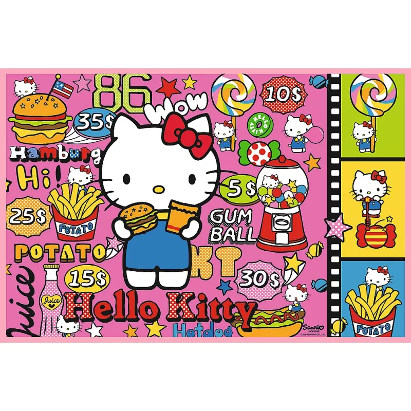 Trefl Puzzle 2x200 Teile, Hello Kitty und Freunde (13336)