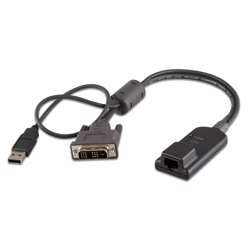 Vertiv Avocent MPUIQ-VMCDV KVM-Schnittstellenadapter DVI, USB 2.0 Schwarz
