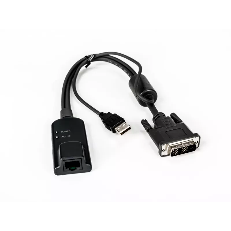 Vertiv Avocent MPUIQ-VMCDV KVM-Schnittstellenadapter DVI, USB 2.0 Schwarz