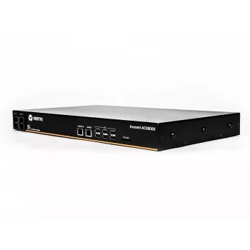 Vertiv Avocent 8-Port ACS 8000 mit dualer Wechselstromversorgung und Analogmodem - ACS8008MDAC-404