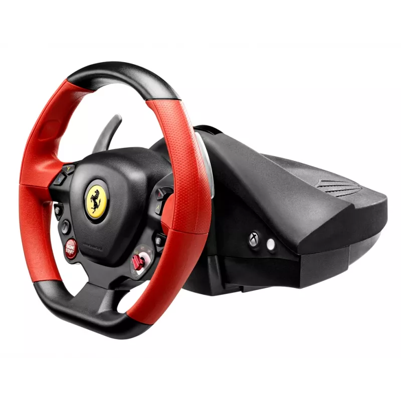 Thrustmaster Ferrari 458 Spider Schwarz, Rot USB Lenkrad + Pedale Xbox One
