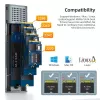 CoreParts MSUB3304 Speichergehäuse HDD/SSD-Gehäuse Schwarz