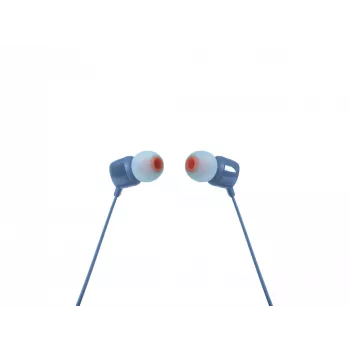 JBL Tune 110 BLUE, Kabelgebunden, 20 - 20000 Hz, Musik, Headset, Blau