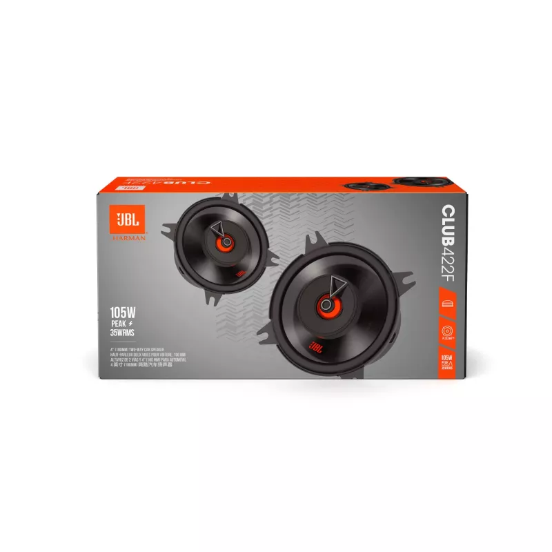 JBL Club 422F Autolautsprecher Rund 2-Wege 105 W 2 Stück