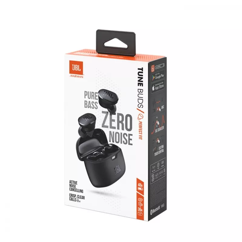 JBL Tune Buds Headset True Wireless Stereo (TWS) In-ear Anrufe/Musik Bluetooth Schwarz