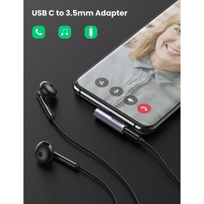 Ugreen AV154 Schwarz, Grau